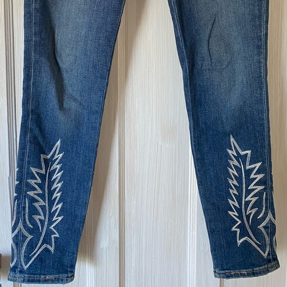 Levi’s 721 high rise skinny women’s jeans / cowboy jean embroidery - Picture 5 of 5